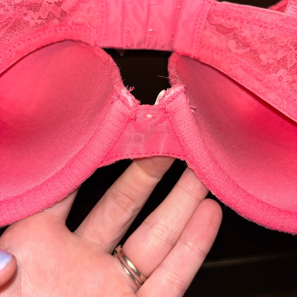 GUC Xhilaration Pink Lace Push-Up Bra - Picture 4 of 5